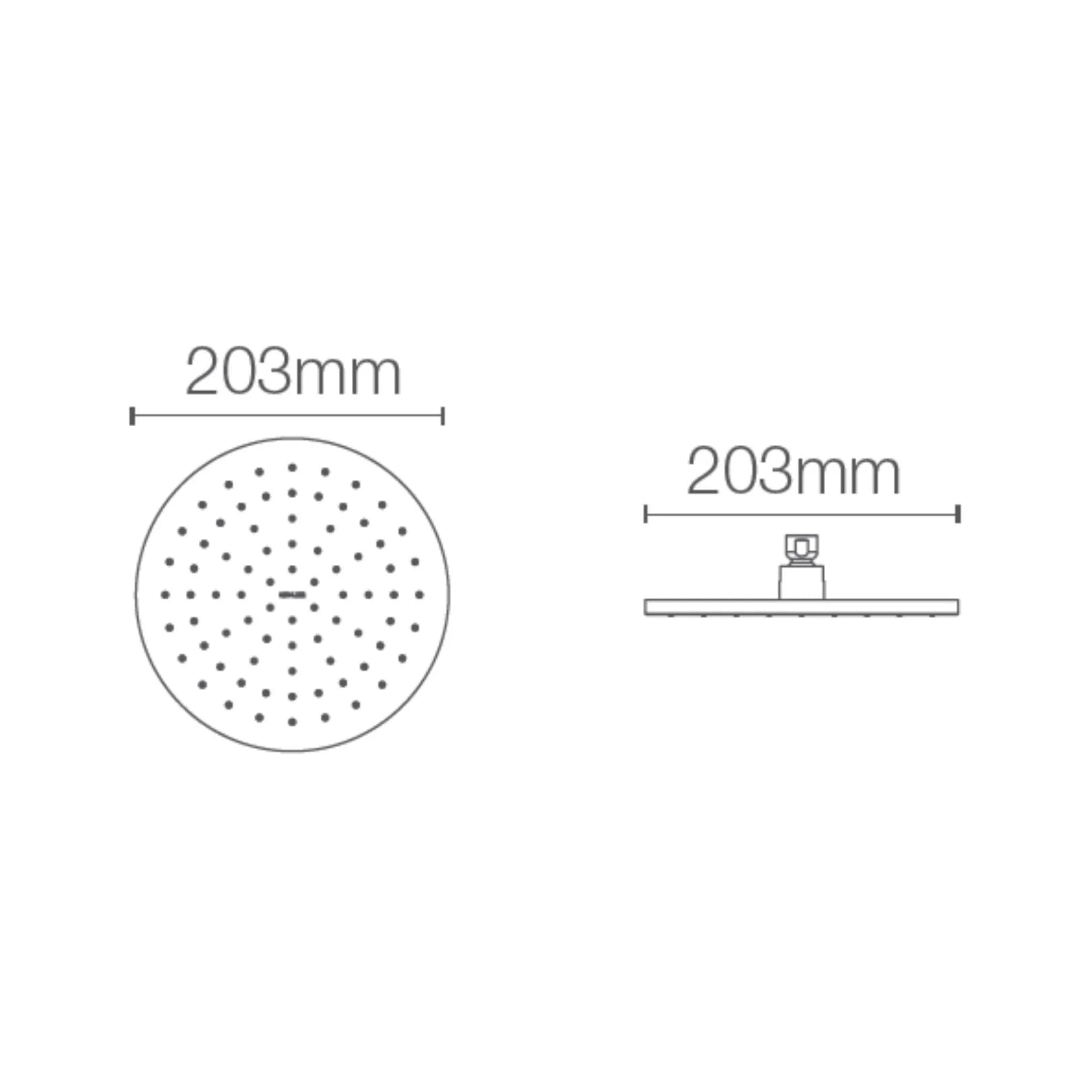 Kohler Single Flow Overhead Shower Rain Duet 73037IN-CL-CP - Chrome