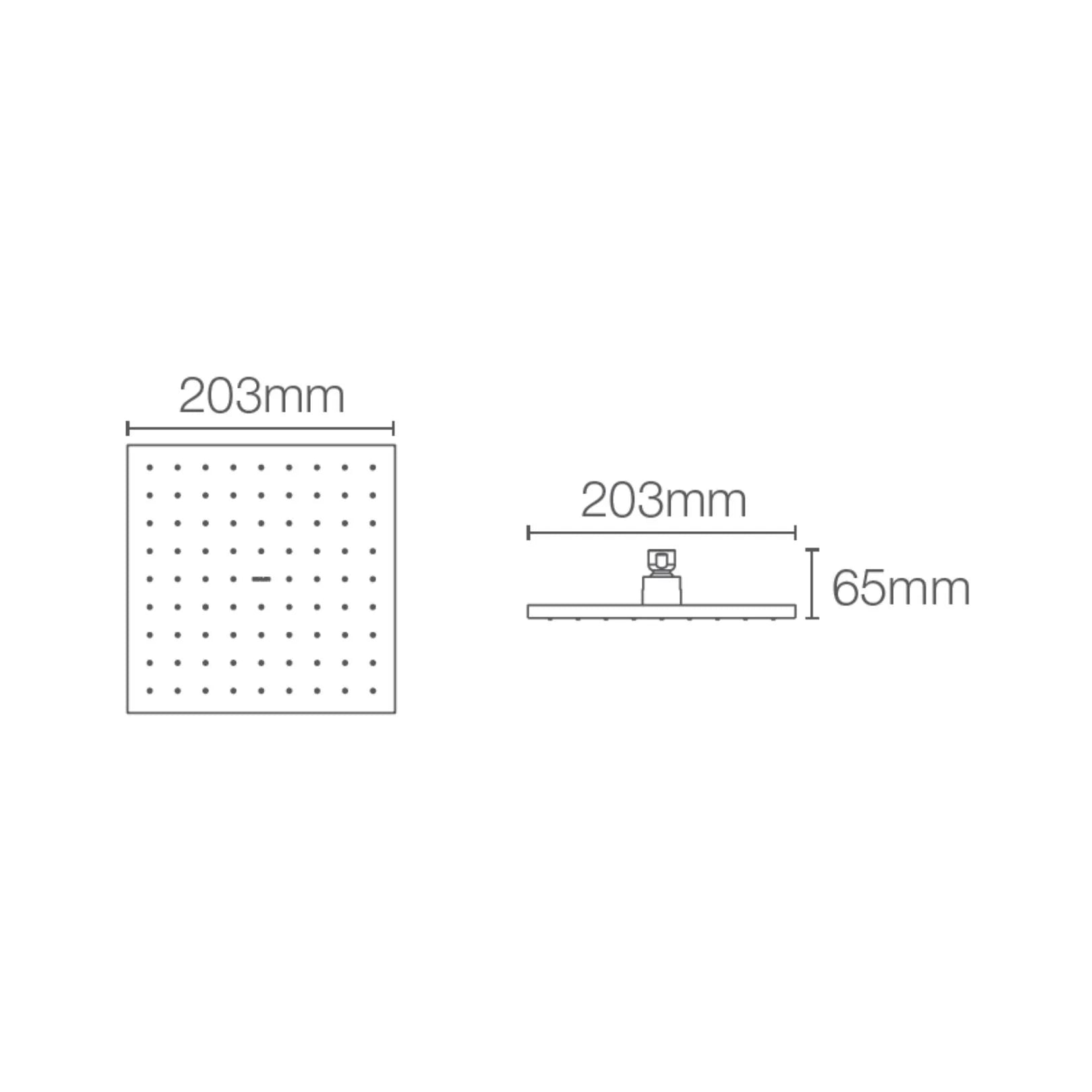 Kohler Single Flow Overhead Shower Rain Duet 73199IN-CP - Chrome