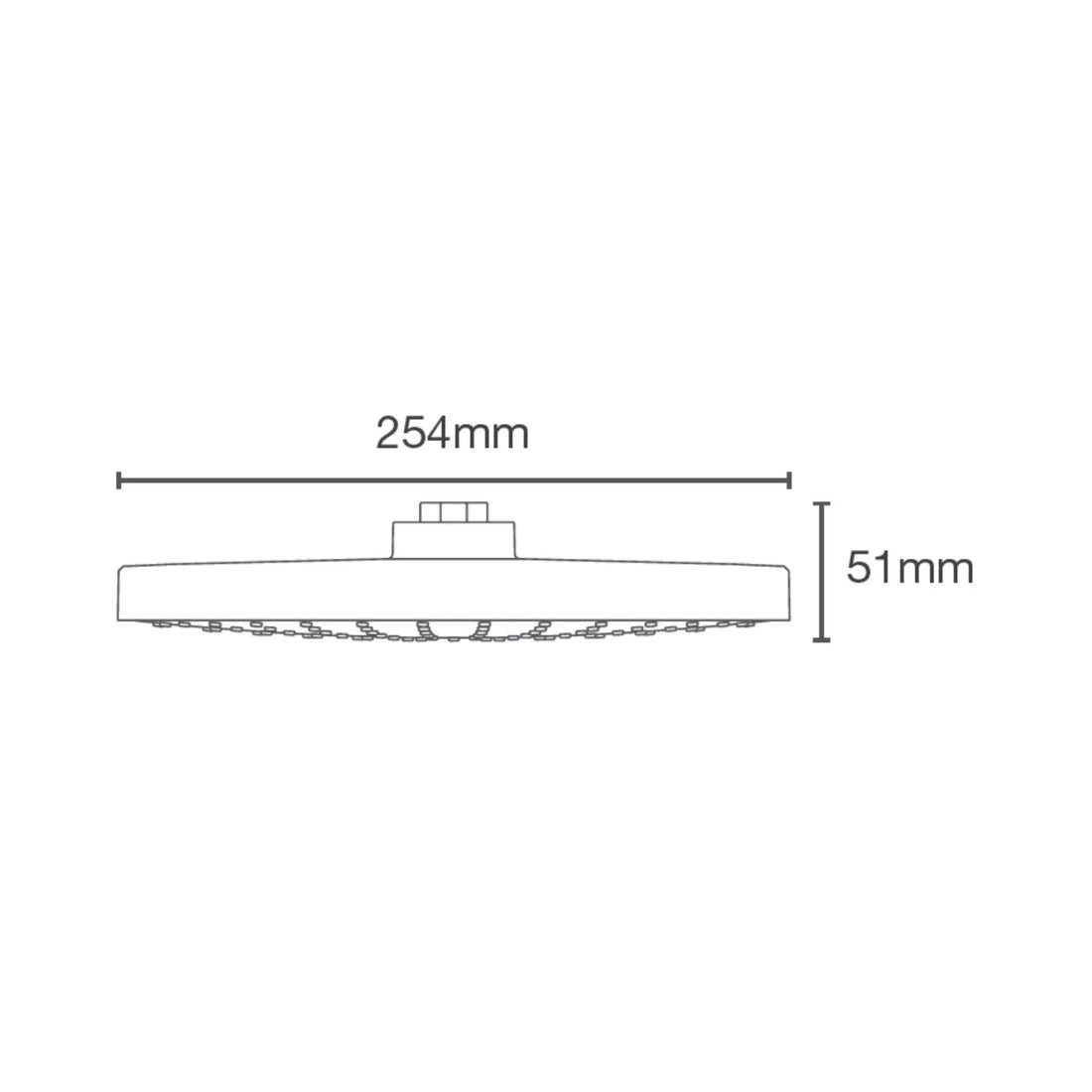 Kohler Single Flow Overhead Shower Awaken 76465IN-BL - Black Matt