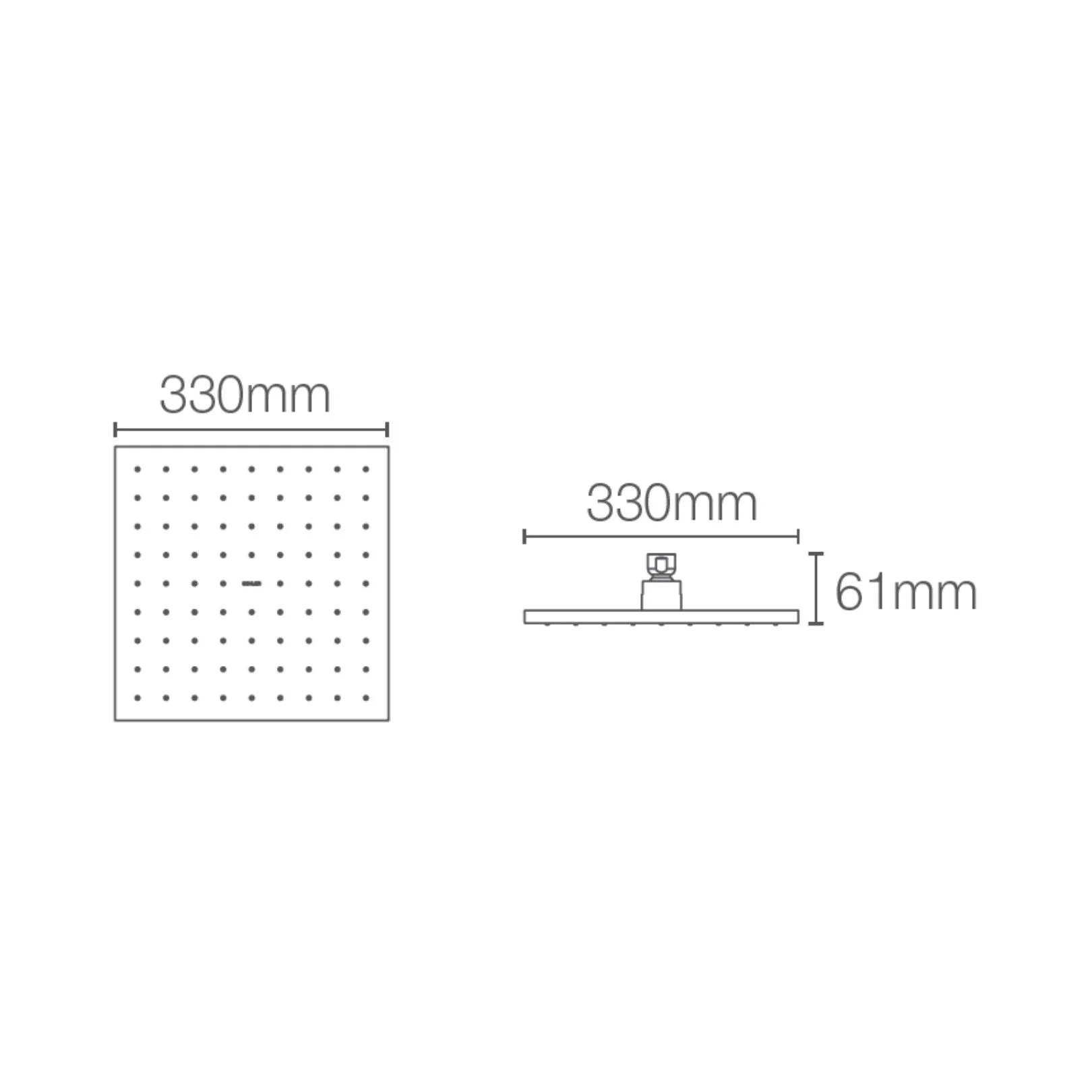 Kohler Single Flow Overhead Shower Modern Life 9302IN-CL-CP - Chrome