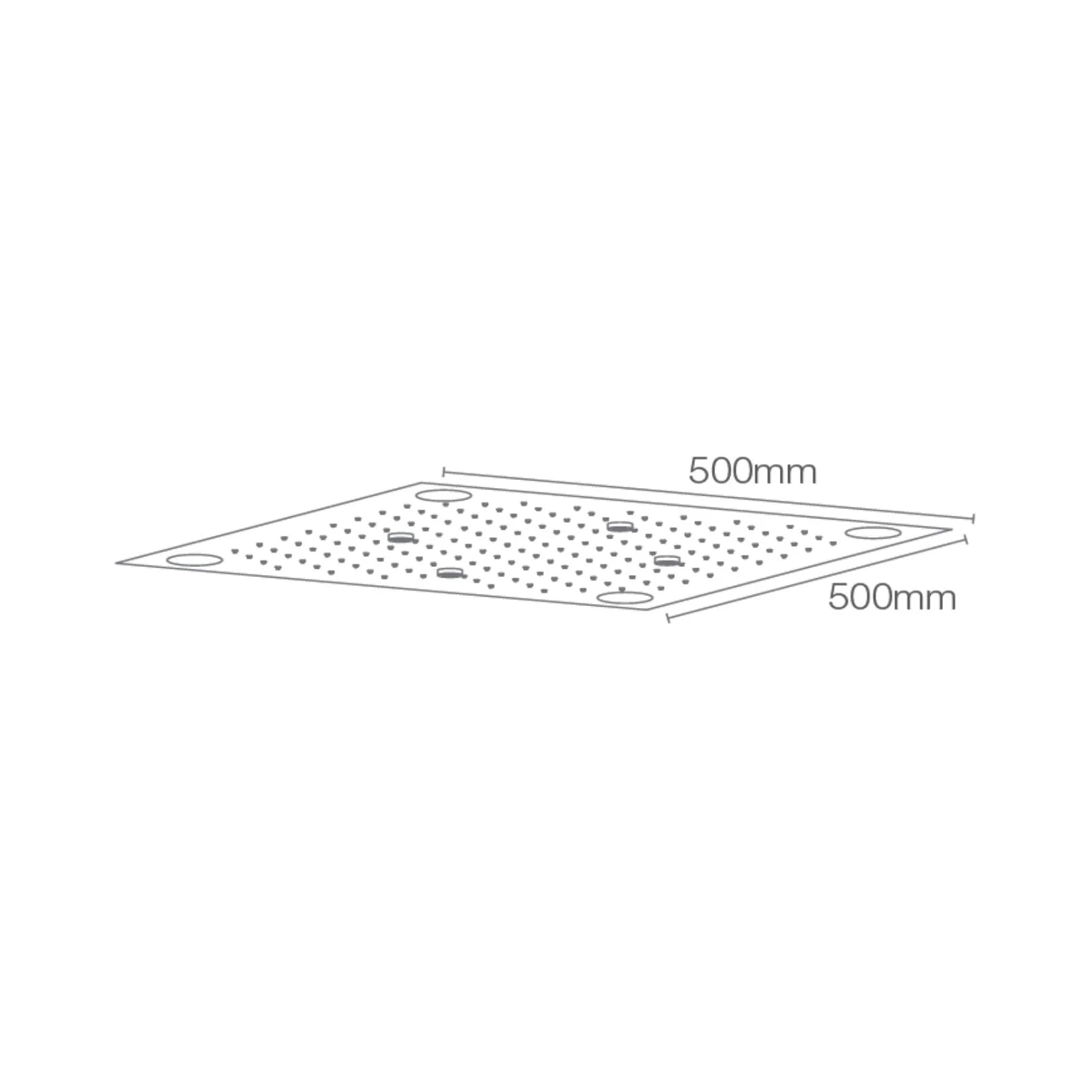 Kohler Multi Flow Overhead Shower Loure 97167IN-CP - Chrome