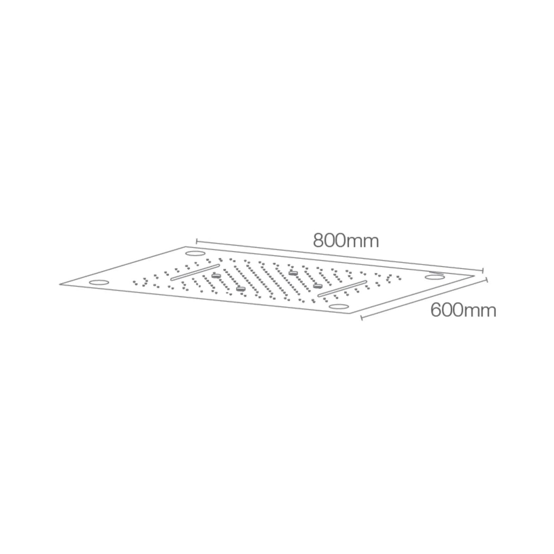 Kohler Multi Flow Overhead Shower Loure 97168IN-CP - Chrome