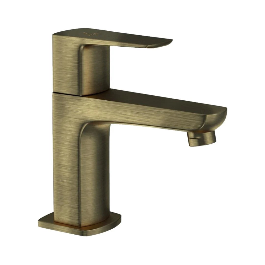 Jaquar Table Mounted Regular Basin Tap Kubix Prime KUP-ABR-35001PM - Antique Bronze