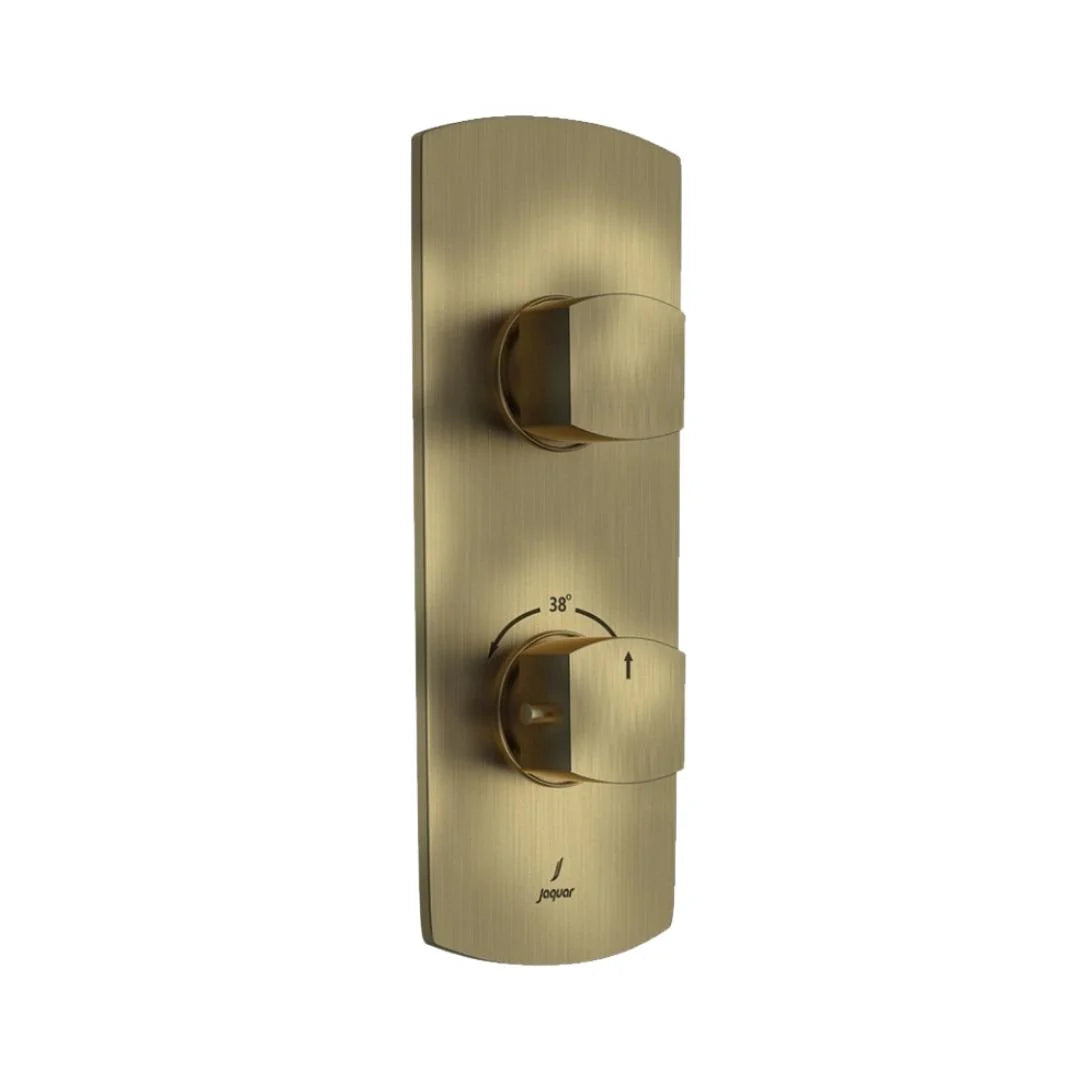 Jaquar 1 Way Thermostatic Diverter Kubix Prime KUP-ABR-35661PM Normal Flow - Antique Bronze Finish