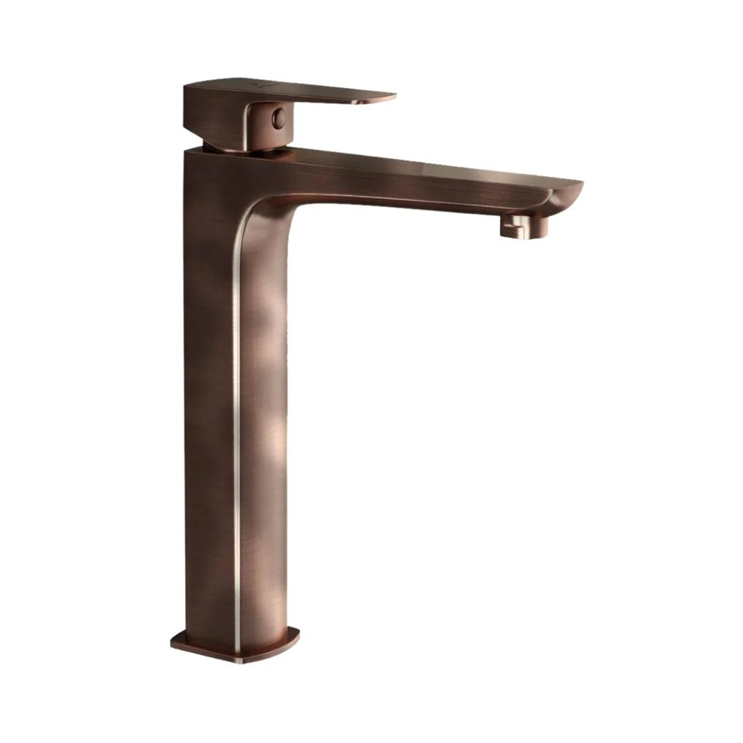 Jaquar Table Mounted Tall Boy Basin Mixer Kubix Prime KUP-ACR-35005BPM - Antique Copper