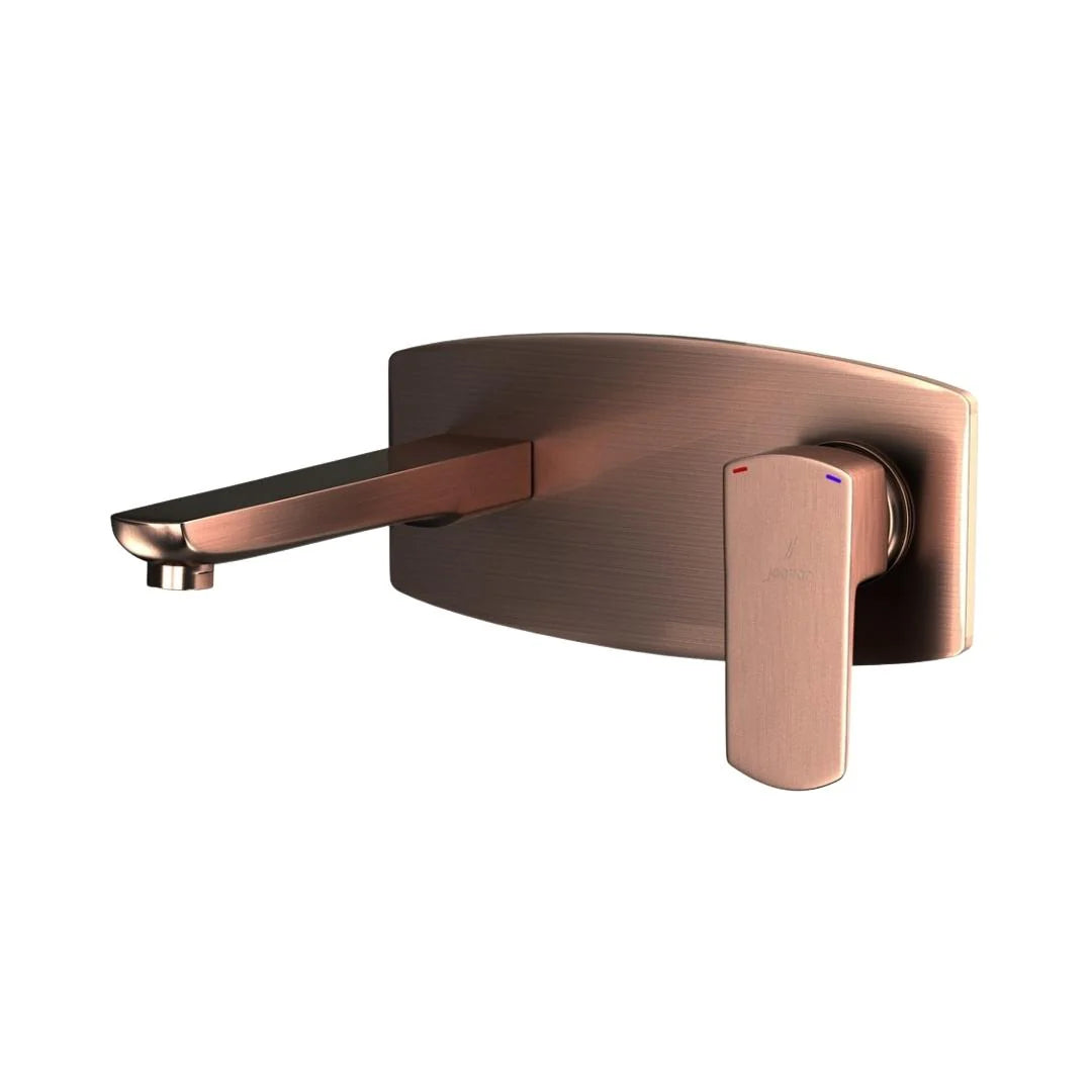 Jaquar Wall Mounted Basin Mixer Kubix Prime KUP-ACR-35233NKPM - Antique Copper
