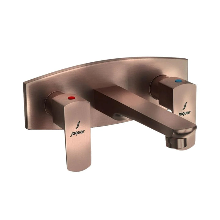 Jaquar Wall Mounted Basin Mixer Kubix Prime KUP-ACR-35433PM - Antique Copper