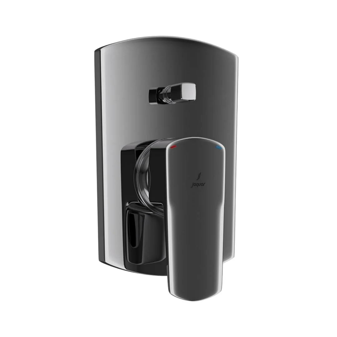 Jaquar 2 Way Diverter Kubix Prime KUP-BCH-35065MKPM Normal Flow - Black Chrome Finish