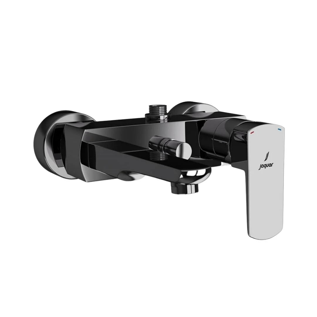 Jaquar 2 Way Wall Mixer Kubix Prime KUP-BCH-35115PM Normal Flow - Black Chrome Finish