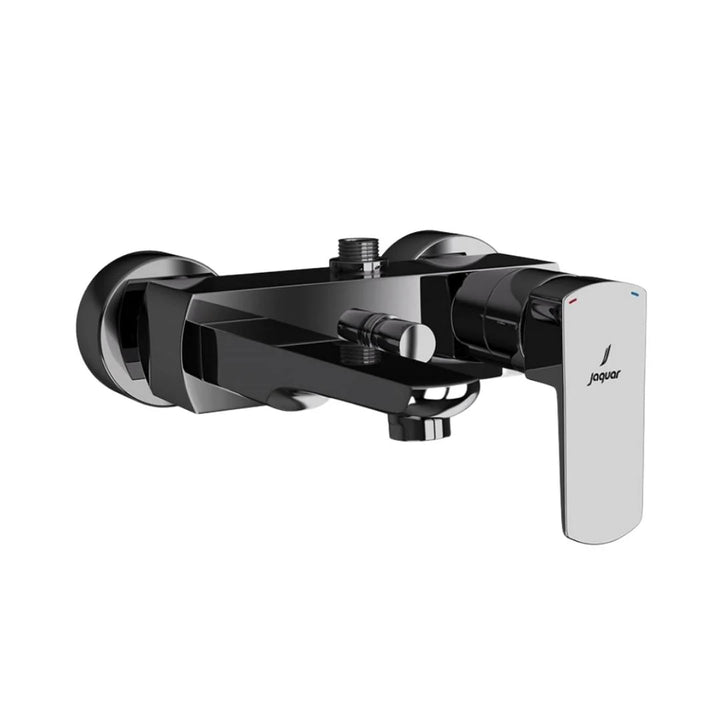 Jaquar 2 Way Wall Mixer Kubix Prime KUP-BCH-35115PM Normal Flow - Black Chrome Finish