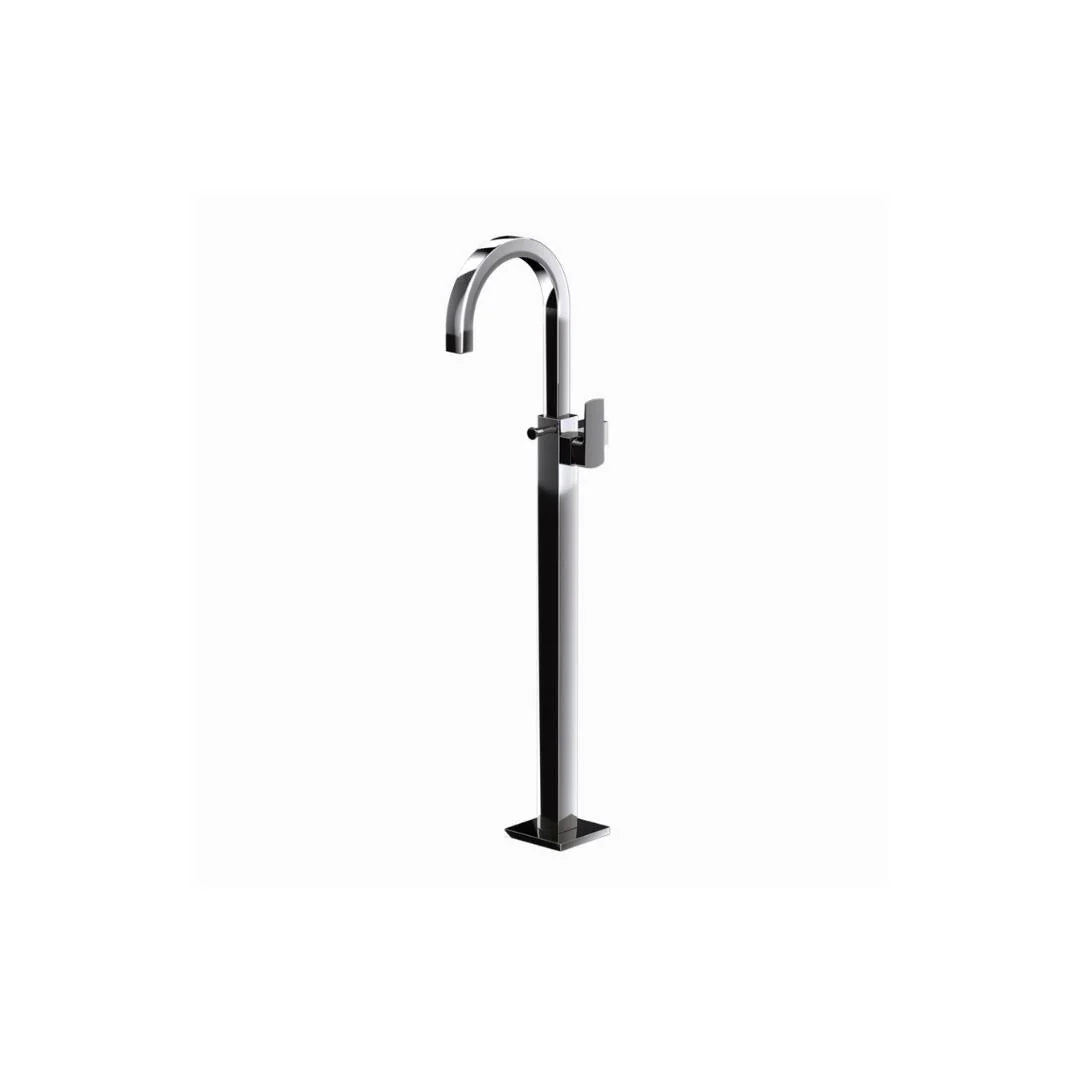 Jaquar 2 Way Bath Tub Filler Kubix Prime KUP-BCH-35121KPM Normal Flow - Black Chrome Finish