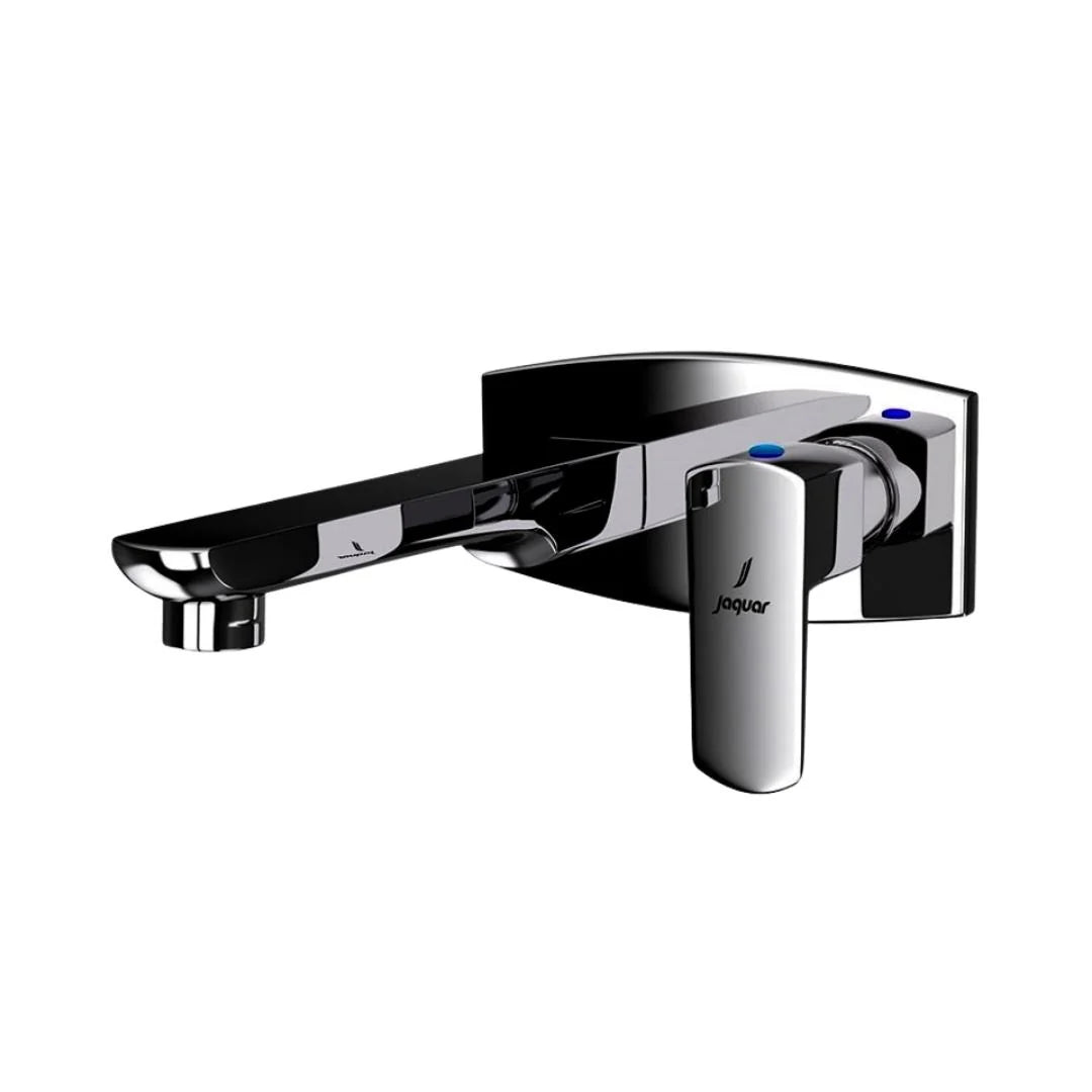 Jaquar Wall Mounted Basin Tap Kubix Prime KUP-BCH-35441KPM - Black Chrome