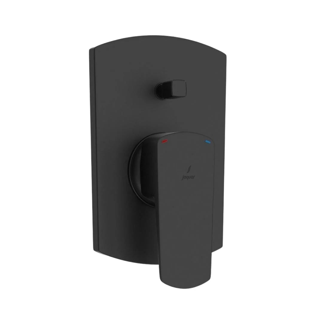 Jaquar 2 Way Diverter Kubix Prime KUP-BLM-35065MKPM Normal Flow - Black Matt Finish