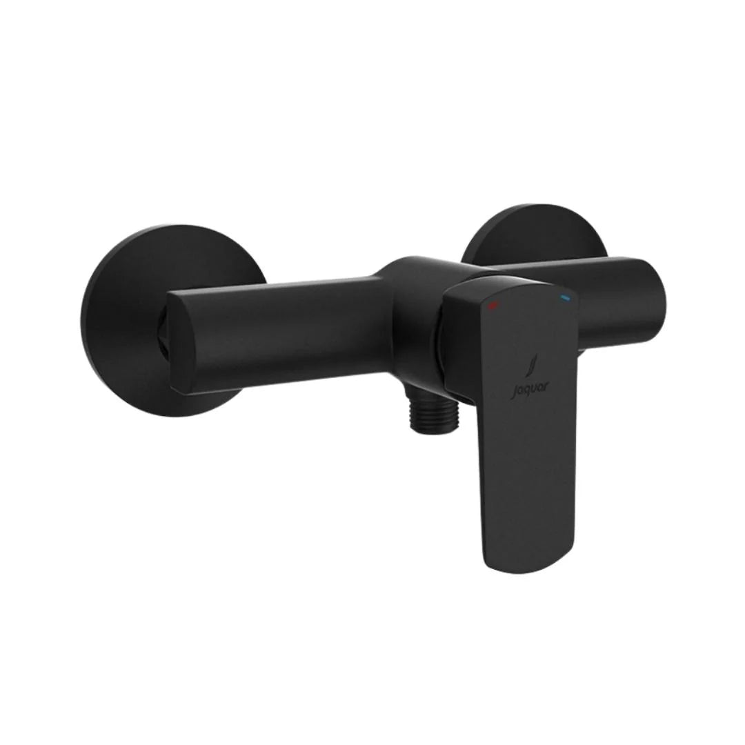 Jaquar 1 Way Wall Mixer Kubix Prime KUP-BLM-35149PM Normal Flow - Black Matt Finish