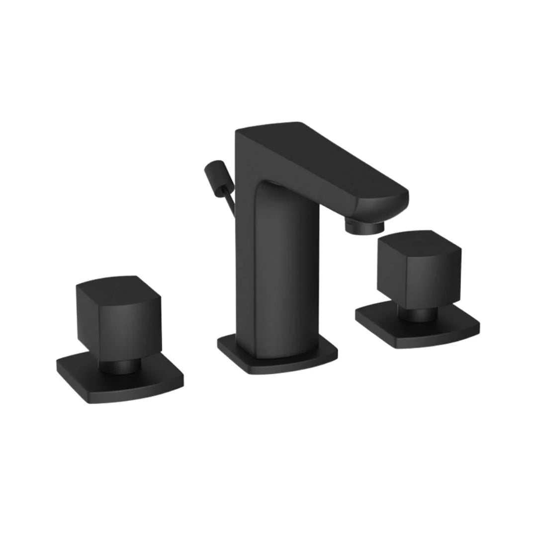 Jaquar Table Mounted Regular Basin Mixer Kubix Prime KUP-BLM-35191PM - Black Matt
