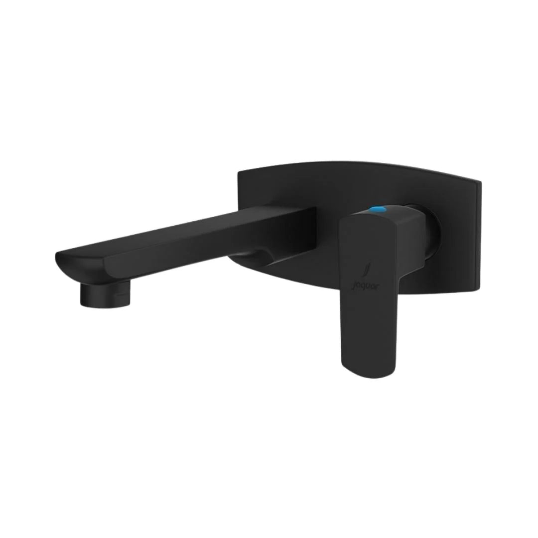 Jaquar Wall Mounted Basin Tap Kubix Prime KUP-BLM-35441KPM - Black Matt
