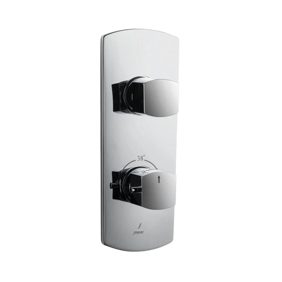Jaquar 1 Way Thermostatic Diverter Kubix Prime KUP-CHR-35661KPM Normal Flow - Chrome Finish