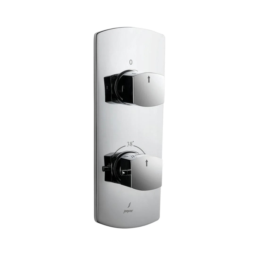 Jaquar 2 Way Thermostatic Diverter Kubix Prime KUP-CHR-35681KPM Normal Flow - Chrome Finish