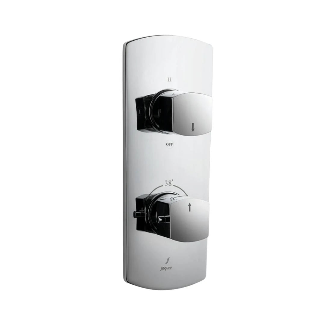 Jaquar 3 Way Thermostatic Diverter Kubix Prime KUP-CHR-35683KPM Normal Flow - Chrome Finish