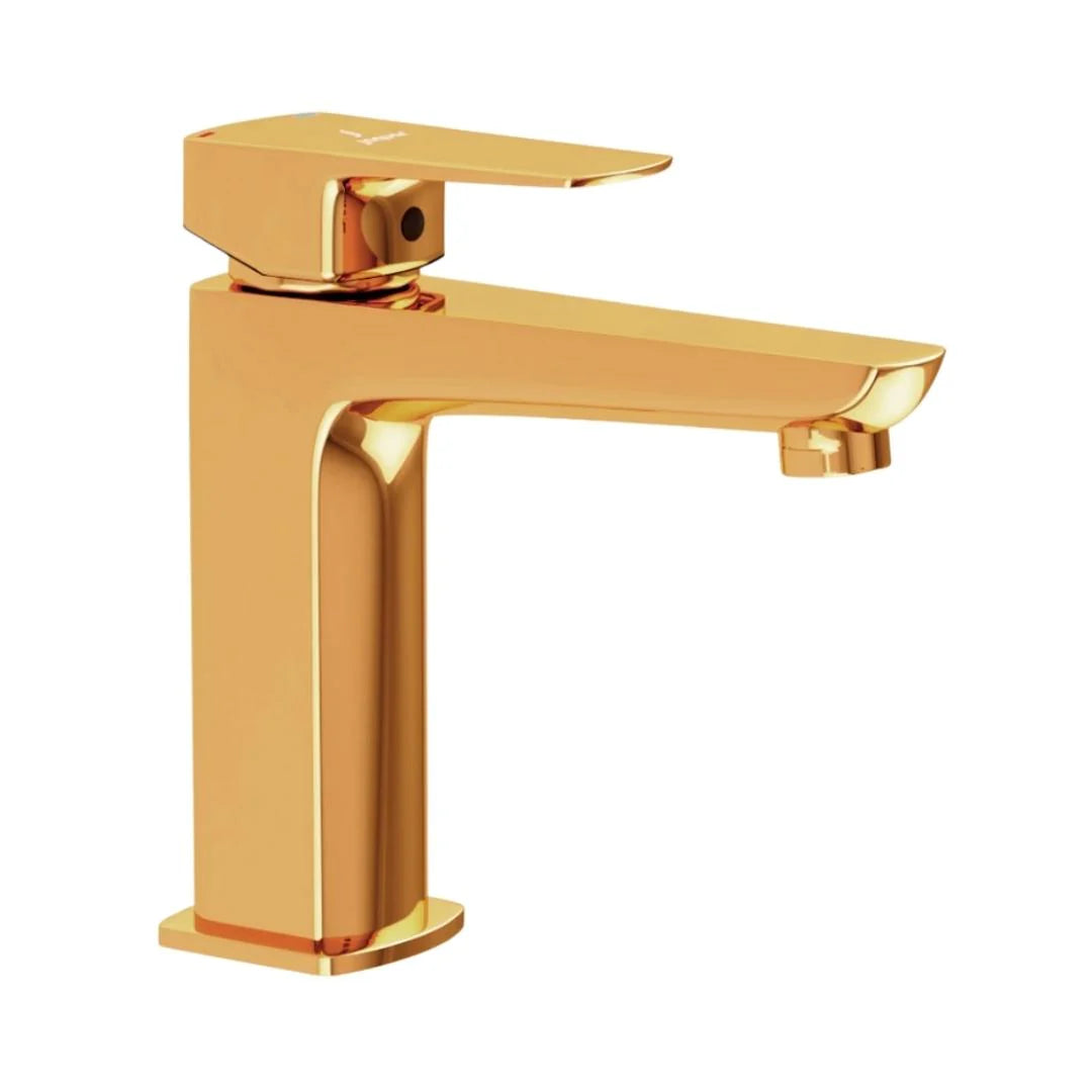 Jaquar Table Mounted Regular Basin Mixer Kubix Prime KUP-GBP-35011BPM - Gold Bright PVD