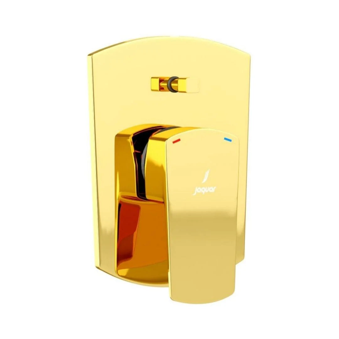 Jaquar 2 Way Diverter Kubix Prime KUP-GBP-35065MKPM Normal Flow - Gold Bright PVD Finish