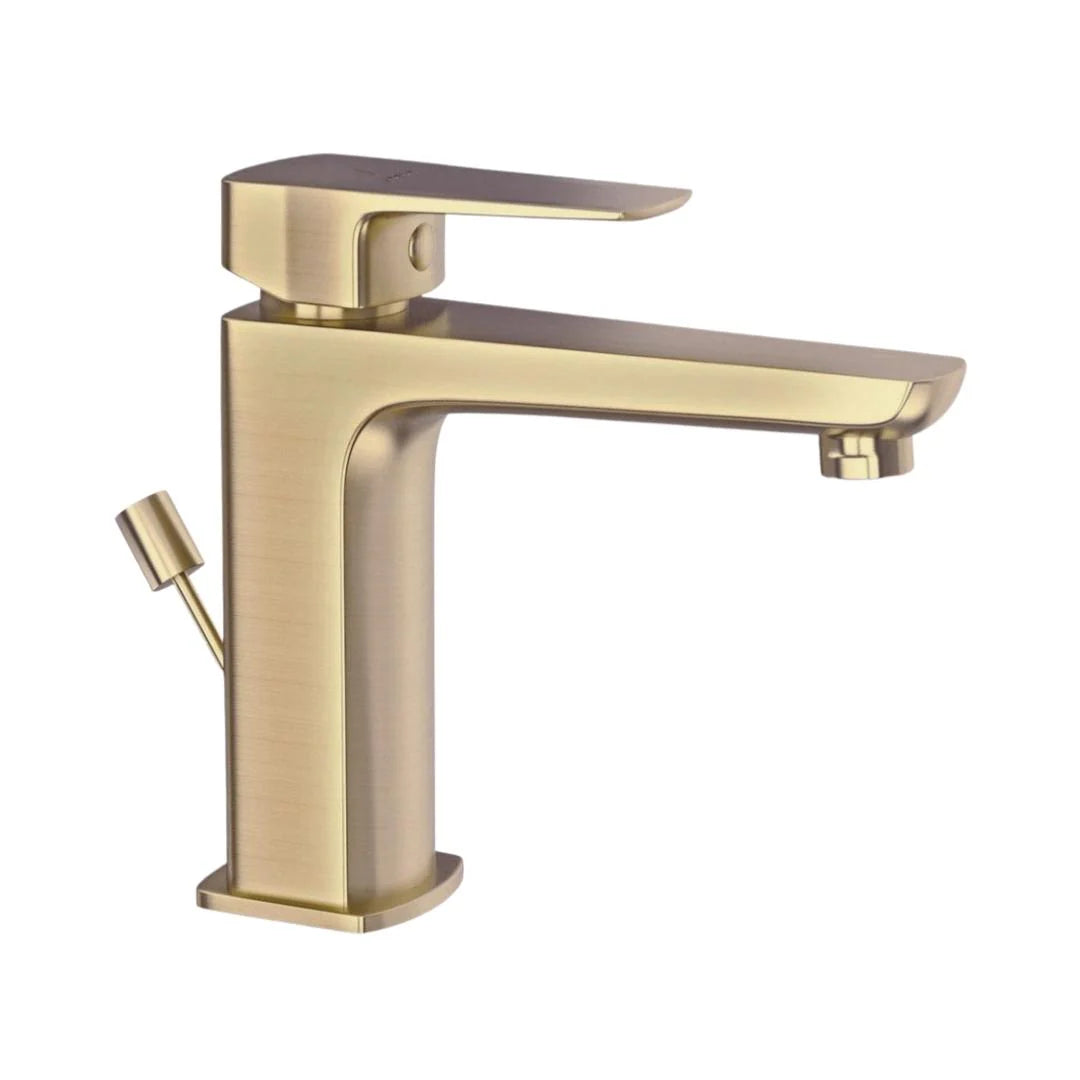 Jaquar Table Mounted Regular Basin Mixer Kubix Prime KUP-GDS-35051BPM - Gold Dust