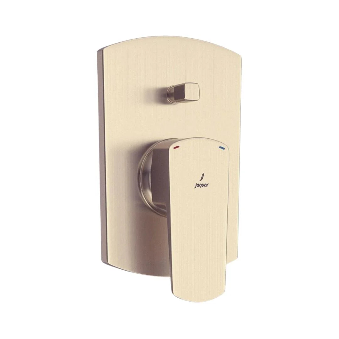 Jaquar 2 Way Diverter Kubix Prime KUP-GDS-35065MKPM Normal Flow - Gold Dust Finish