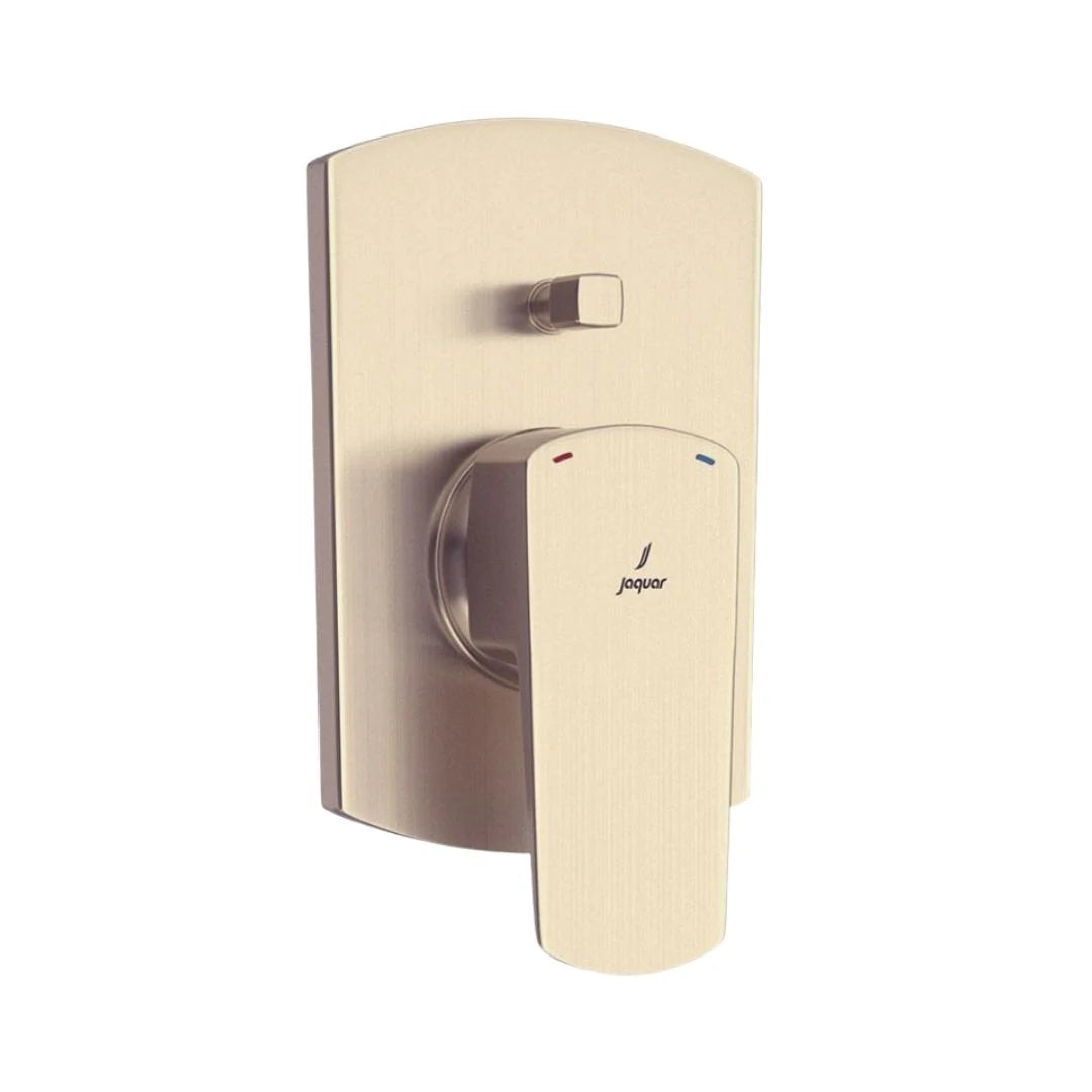 Jaquar 2 Way Diverter Kubix Prime KUP-GDS-35079NKPM Normal Flow - Gold Dust Finish