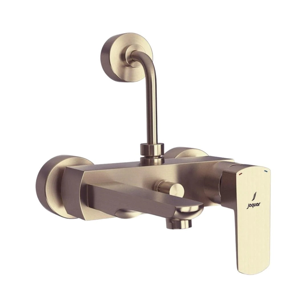 Jaquar 2 Way Wall Mixer Kubix Prime KUP-GDS-35117PM Normal Flow - Gold Dust Finish