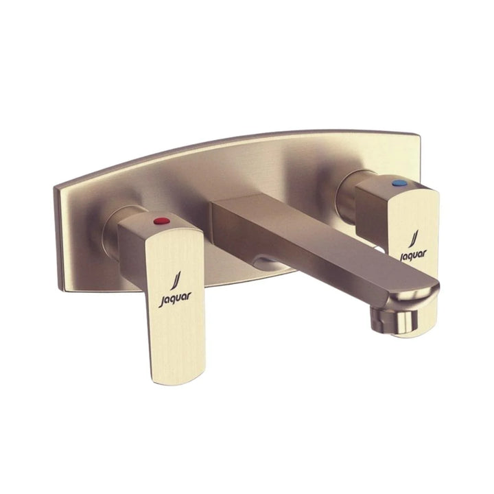 Jaquar Wall Mounted Basin Mixer Kubix Prime KUP-GDS-35433PM - Gold Dust