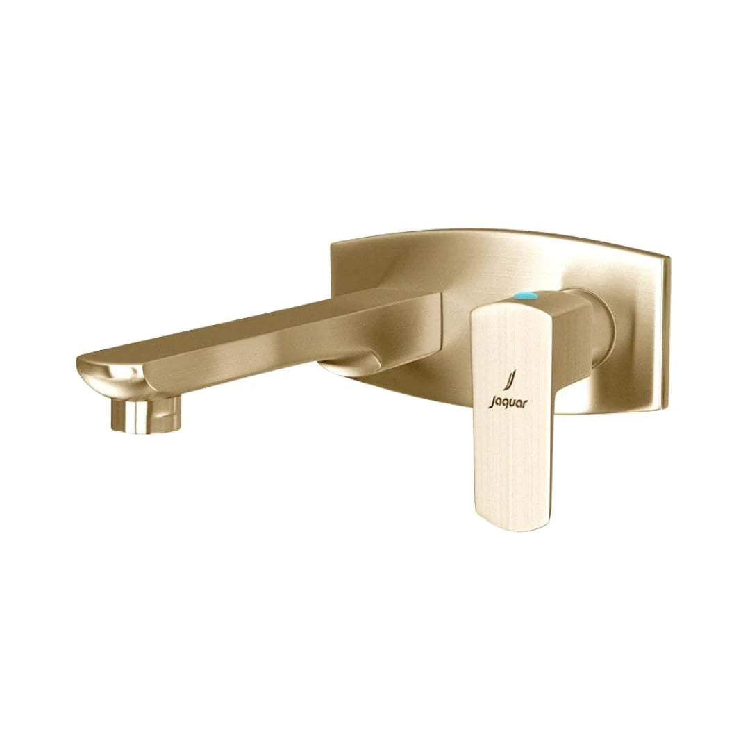 Jaquar Wall Mounted Basin Tap Kubix Prime KUP-GDS-35441KPM - Gold Dust
