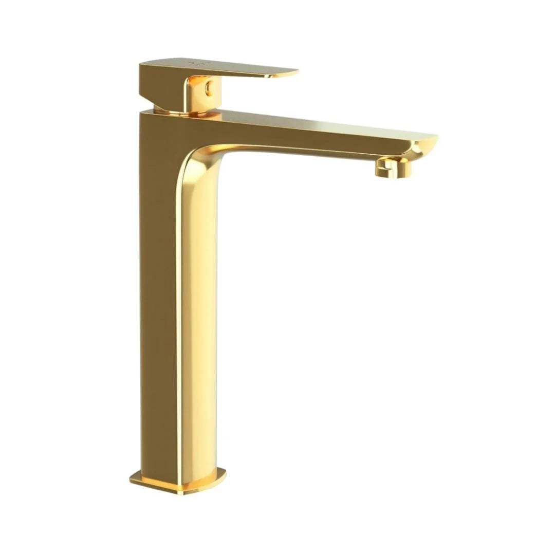 Jaquar Table Mounted Tall Boy Basin Mixer Kubix Prime KUP-GLD-35005BPM - Full Gold
