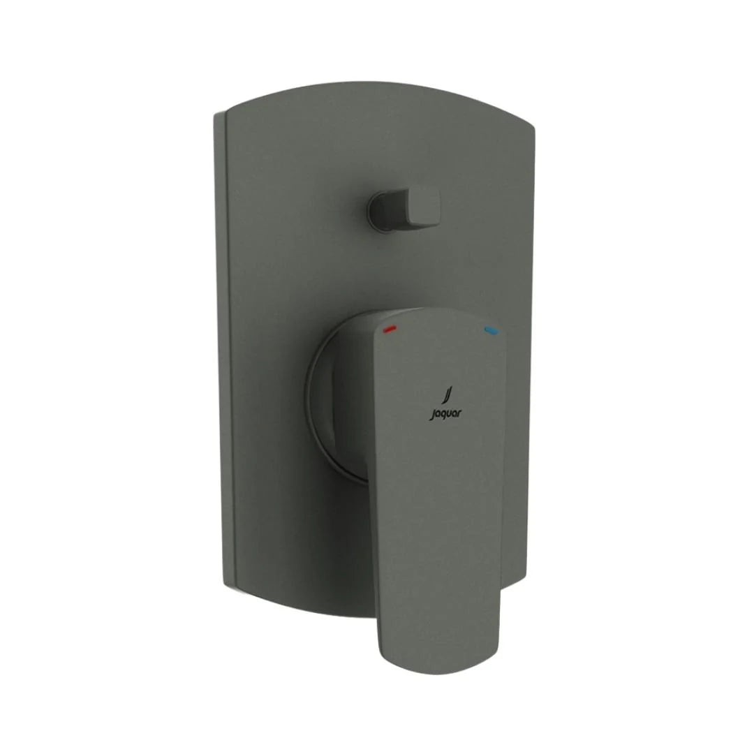 Jaquar 2 Way Diverter Kubix Prime KUP-GRF-35065MKPM Normal Flow - Graphite Finish