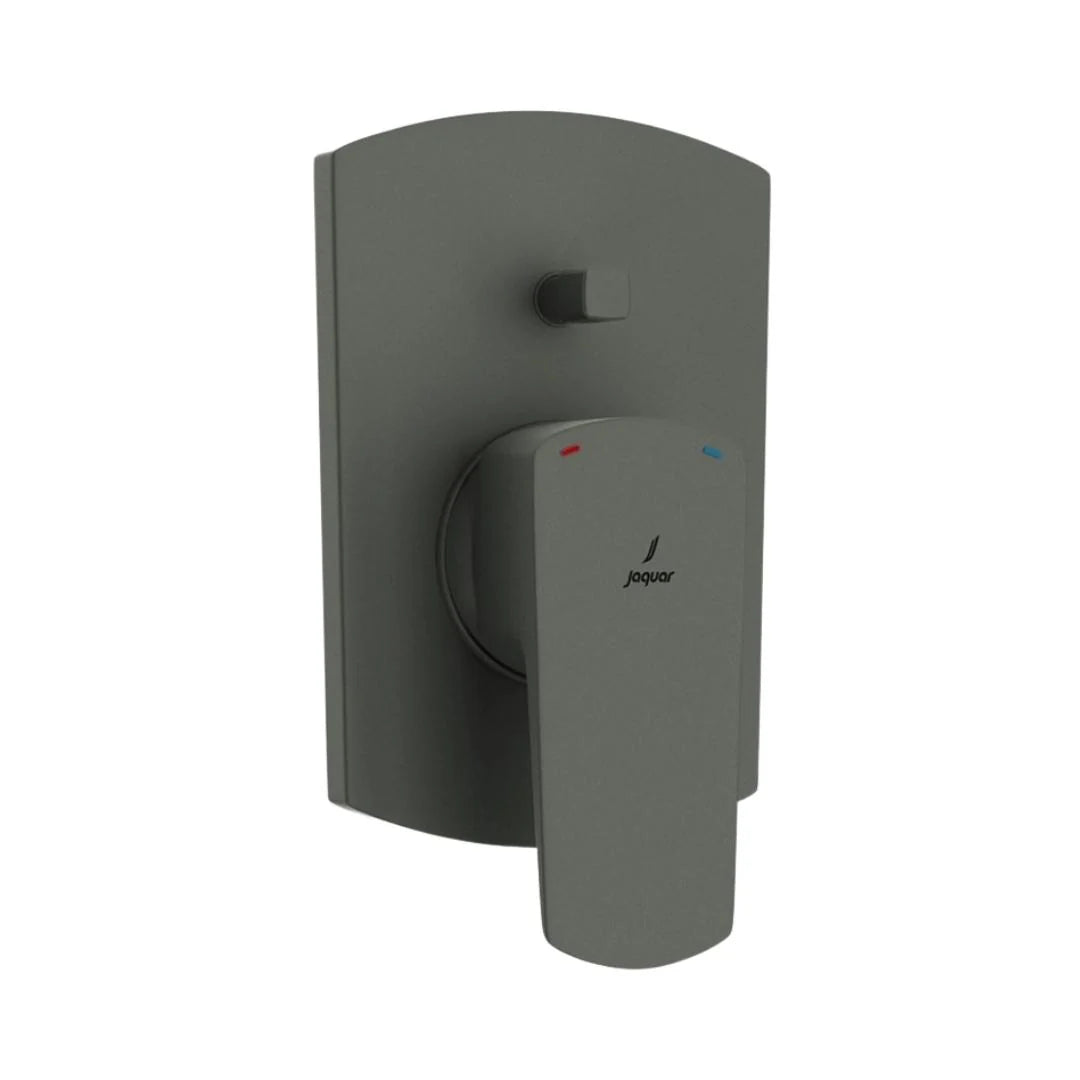 Jaquar 2 Way Diverter Kubix Prime KUP-GRF-35079NKPM Normal Flow - Graphite Finish