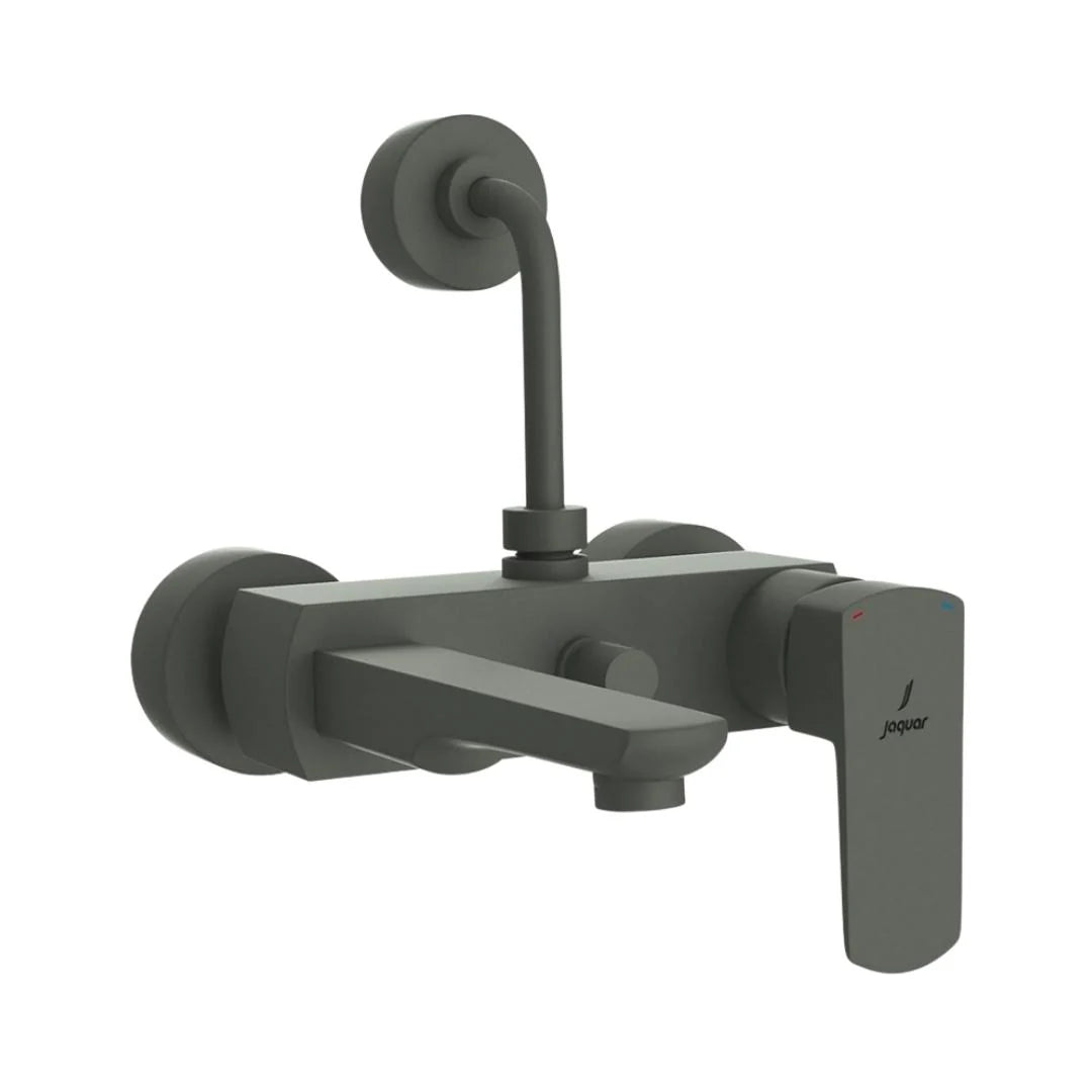 Jaquar 2 Way Wall Mixer Kubix Prime KUP-GRF-35117PM Normal Flow - Graphite Finish