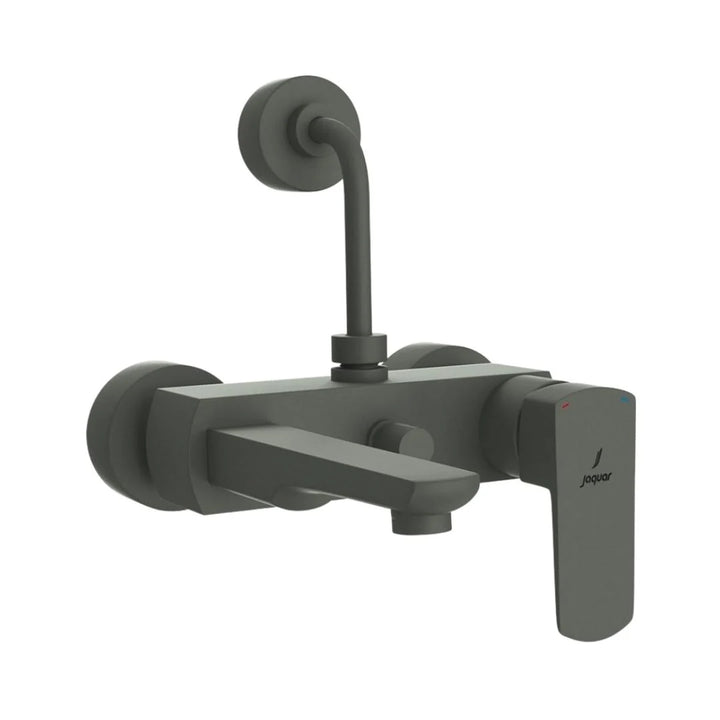 Jaquar 2 Way Wall Mixer Kubix Prime KUP-GRF-35117PM Normal Flow - Graphite Finish