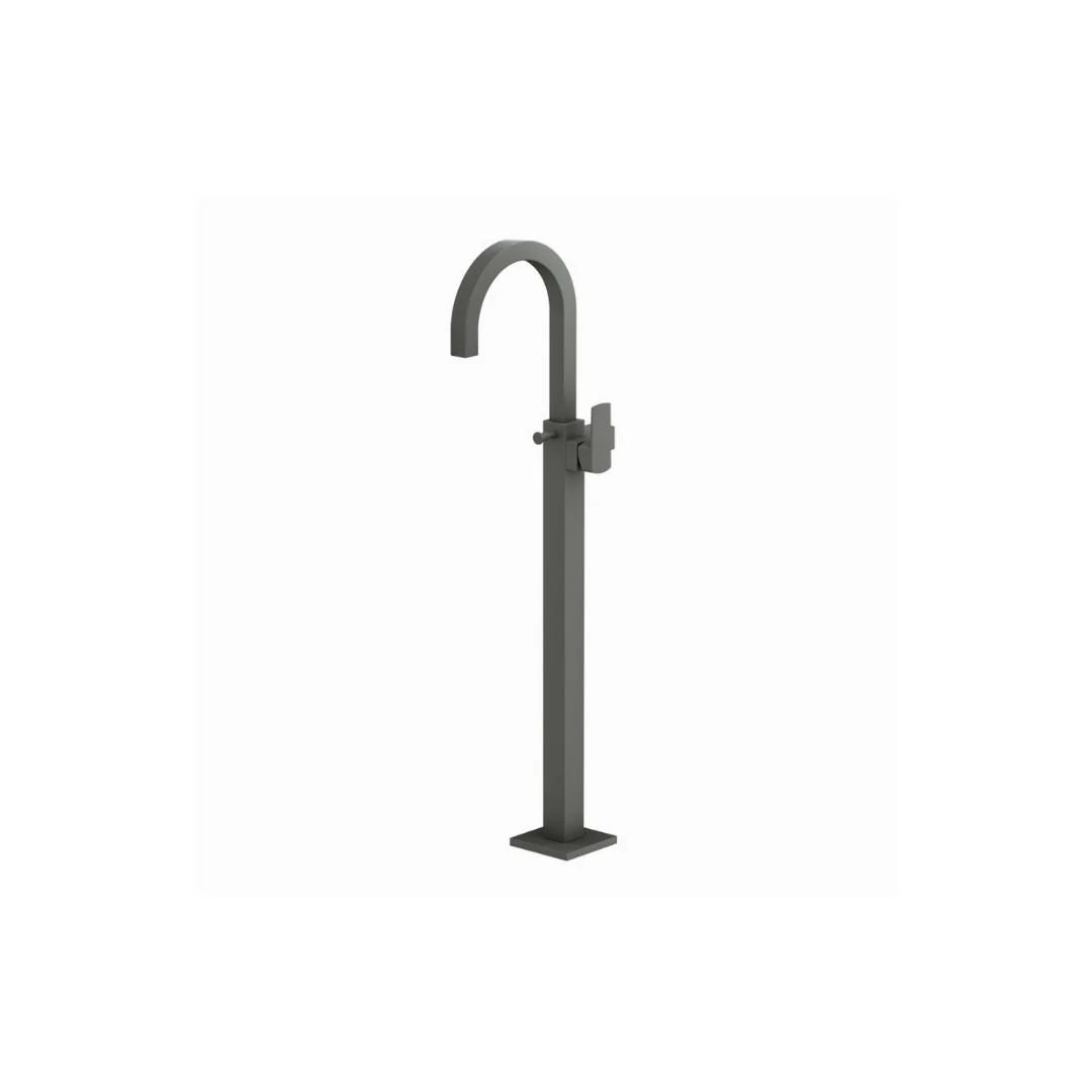 Jaquar 2 Way Bath Tub Filler Kubix Prime KUP-GRF-35121KPM Normal Flow - Graphite Finish