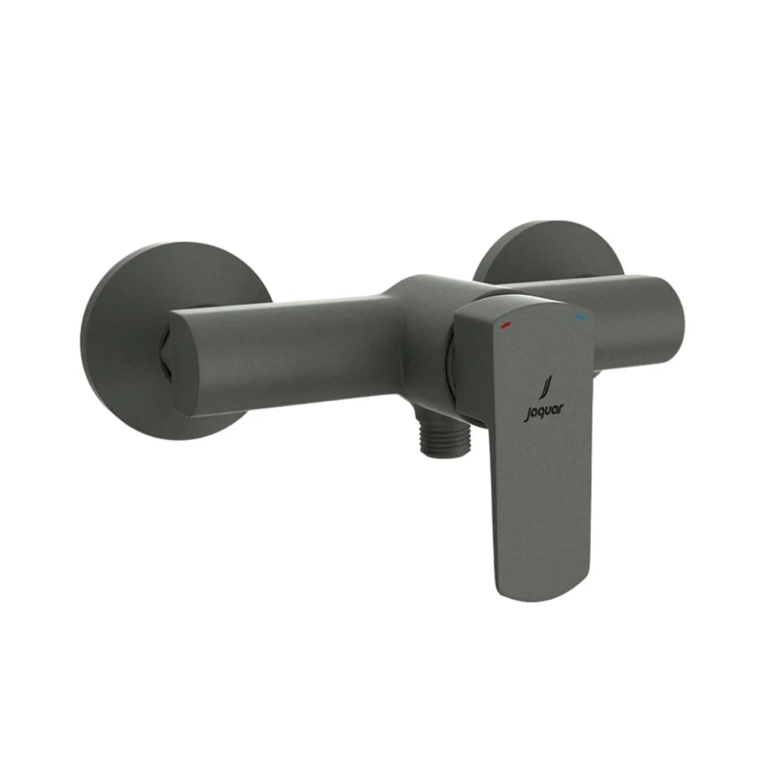 Jaquar 1 Way Wall Mixer Kubix Prime KUP-GRF-35149PM Normal Flow - Graphite Finish