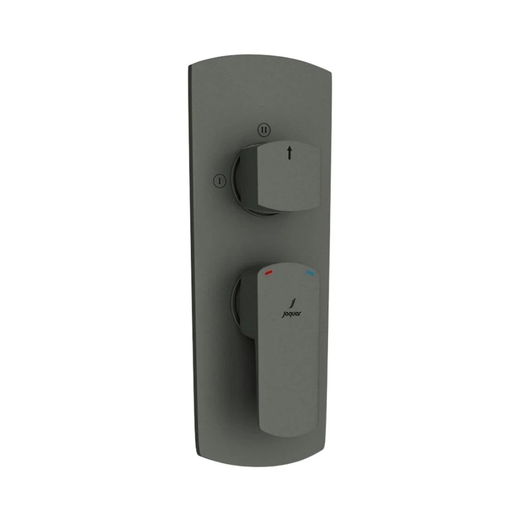 Jaquar 3 Way Diverter Kubix Prime KUP-GRF-35783NKPM Normal Flow - Graphite Finish