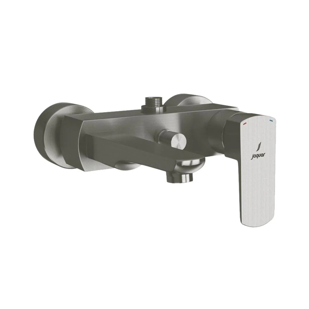 Jaquar 2 Way Wall Mixer Kubix Prime KUP-SSF-35115PM Normal Flow - Stainless Steel Finish