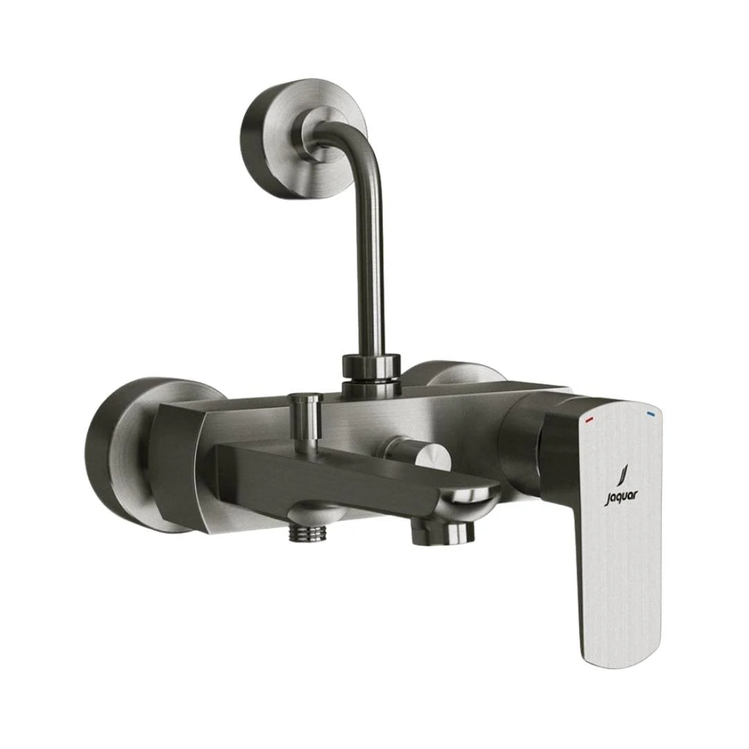 Jaquar 3 Way Wall Mixer Kubix Prime KUP-SSF-35125PM Normal Flow - Stainless Steel Finish