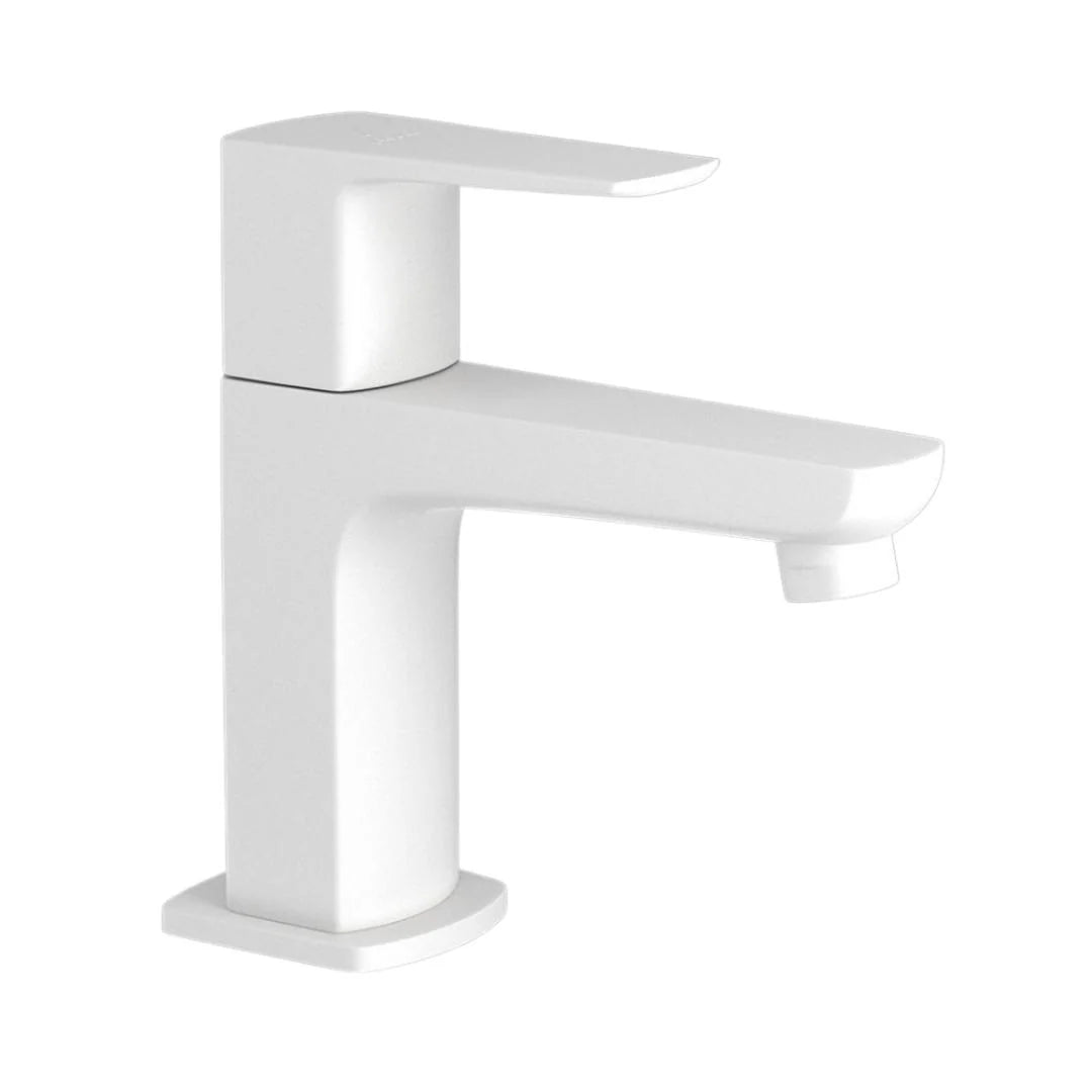 Jaquar Table Mounted Regular Basin Tap Kubix Prime KUP-WHM-35001PM - White Matt