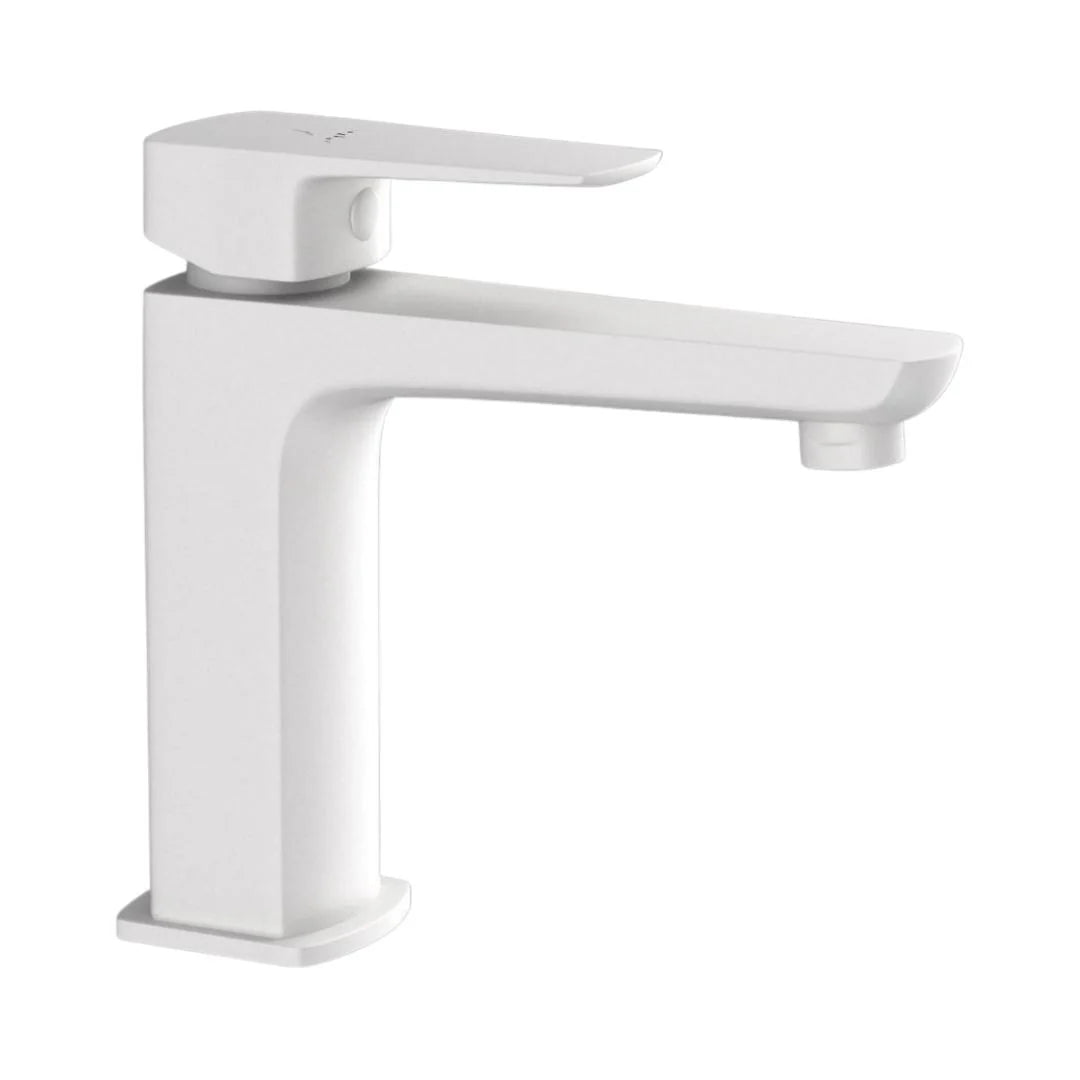 Jaquar Table Mounted Regular Basin Mixer Kubix Prime KUP-WHM-35011BPM - White Matt