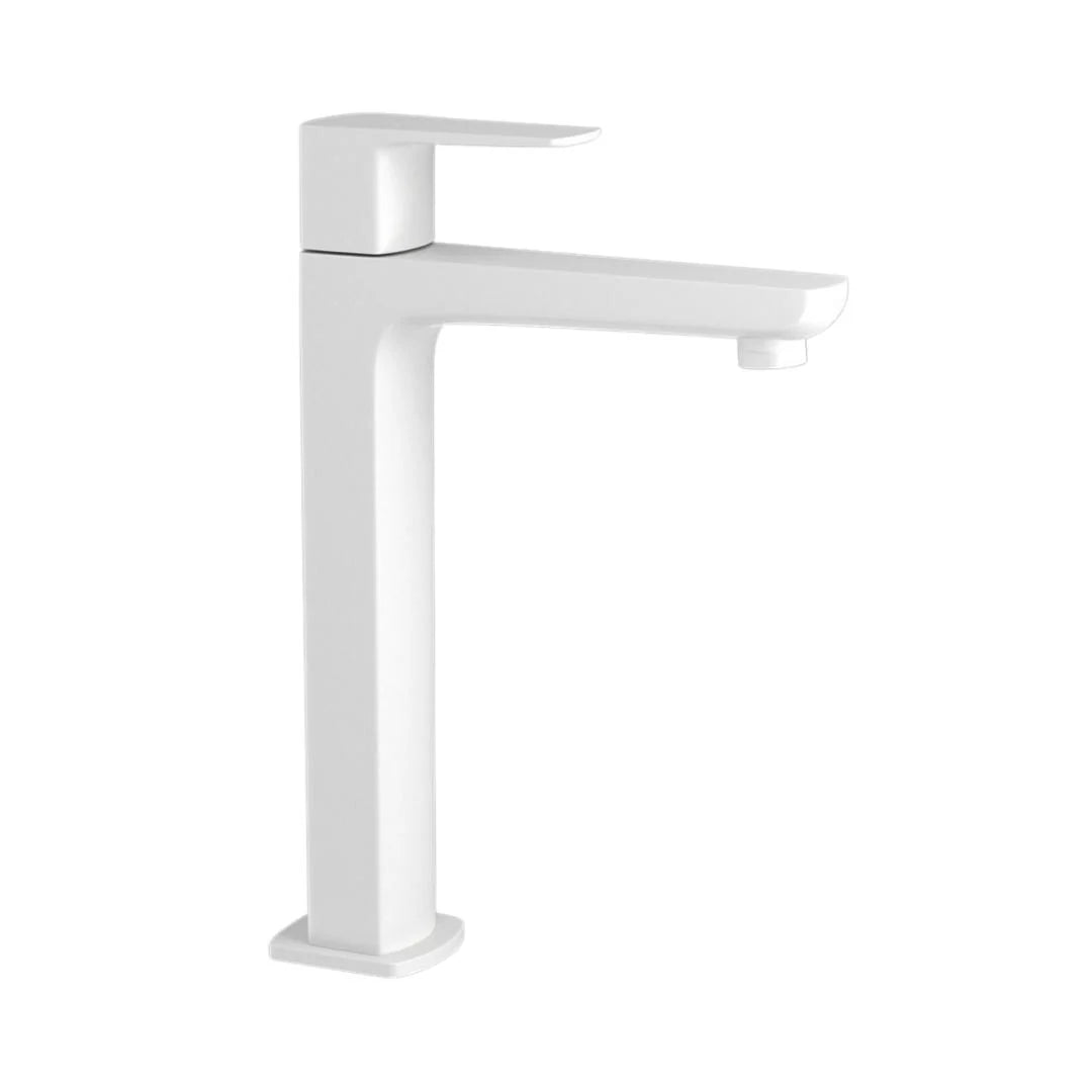 Jaquar Table Mounted Tall Boy Basin Tap Kubix Prime KUP-WHM-35021PM - White Matt