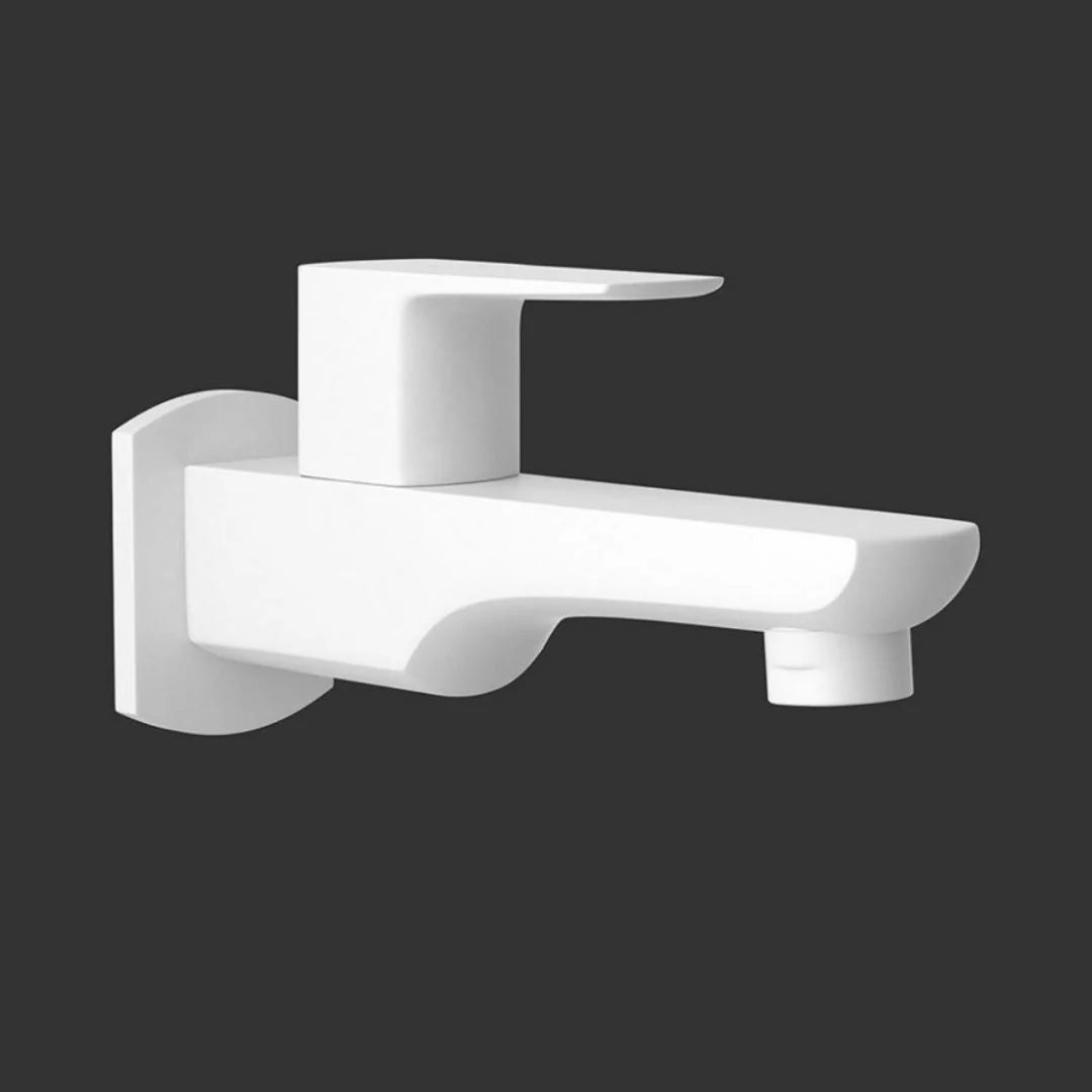 Jaquar WC Area Bib Tap Kubix Prime KUP-WHM-35037PM - White Matt
