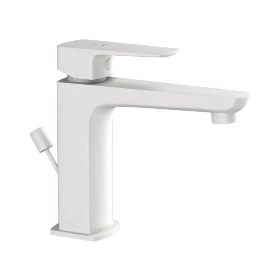 Jaquar Table Mounted Regular Basin Mixer Kubix Prime KUP-WHM-35051BPM - White Matt