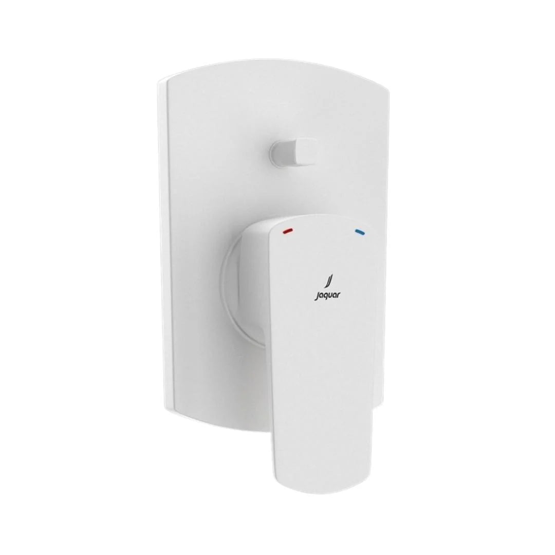 Jaquar 2 Way Diverter Kubix Prime KUP-WHM-35079NKPM Normal Flow - White Matt Finish