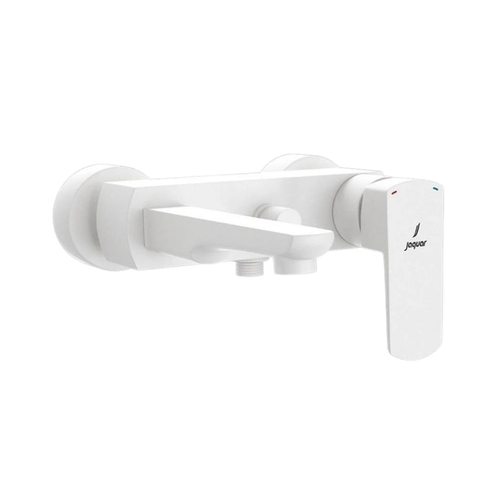 Jaquar 2 Way Wall Mixer Kubix Prime KUP-WHM-35119PM Normal Flow - White Matt Finish