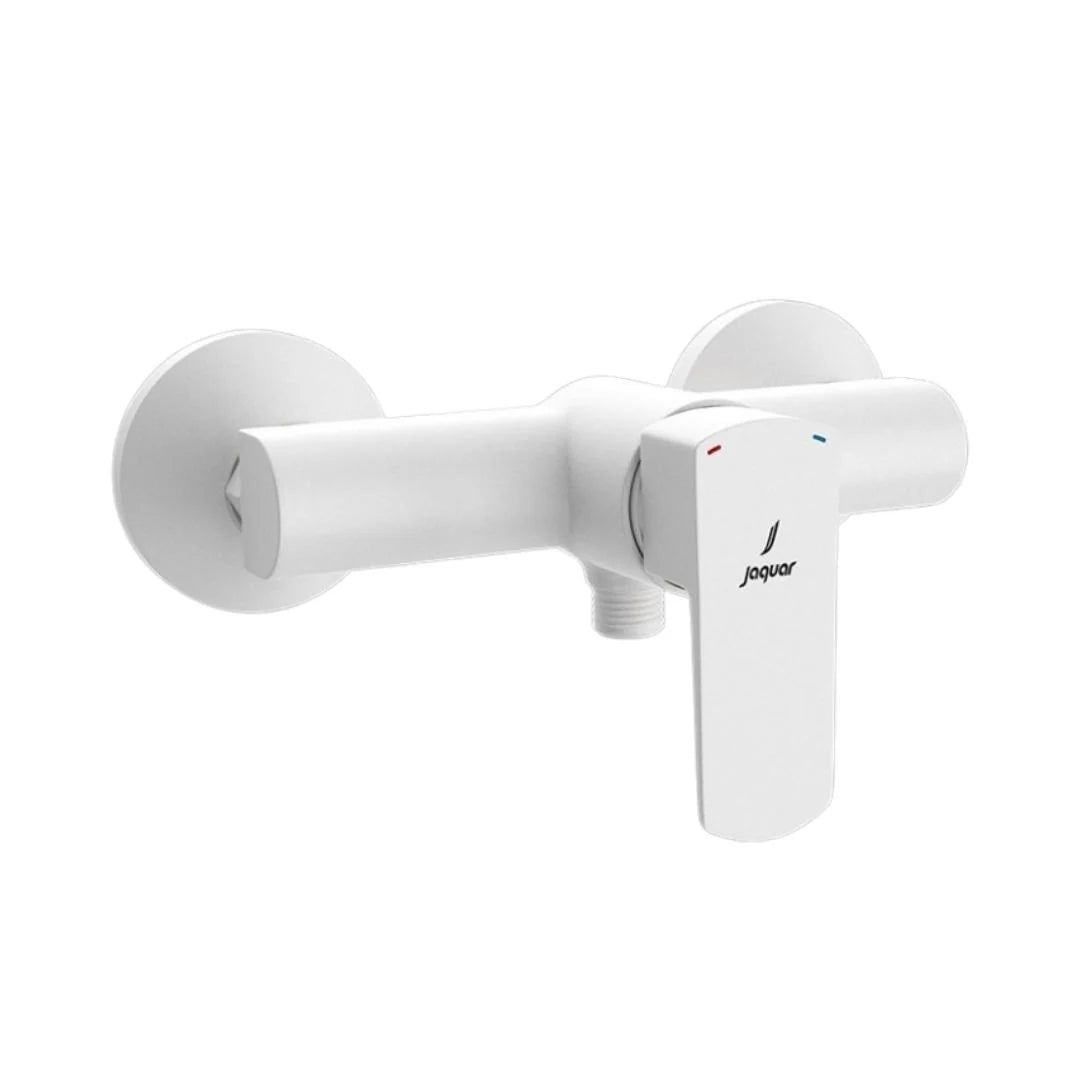 Jaquar 1 Way Wall Mixer Kubix Prime KUP-WHM-35149PM Normal Flow - White Matt Finish