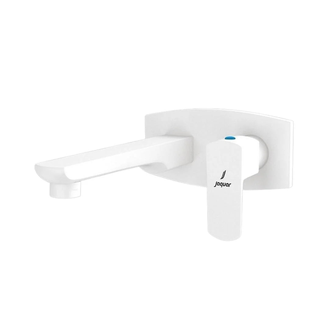 Jaquar Wall Mounted Basin Tap Kubix Prime KUP-WHM-35441KPM - White Matt